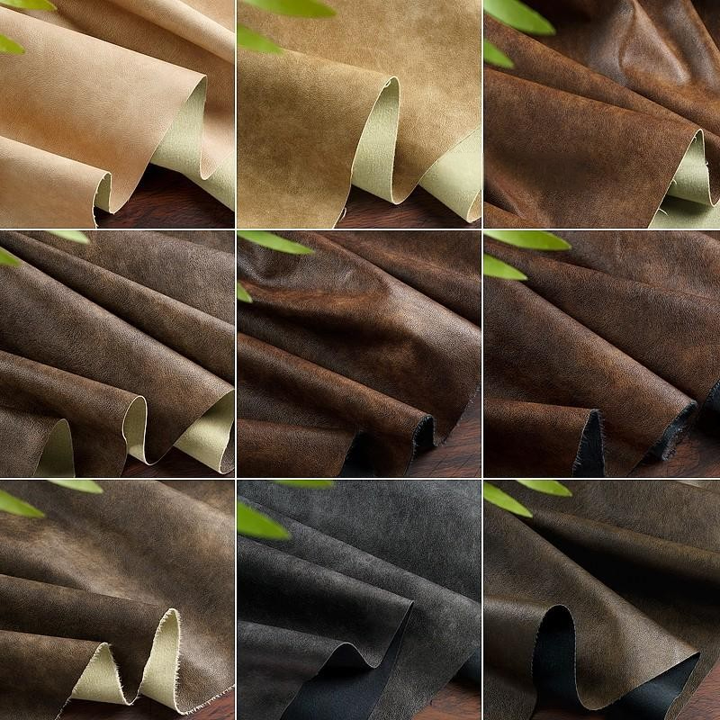 Sewing Gauge Ruler - Distressed Faux Leather Fabric Per Meter