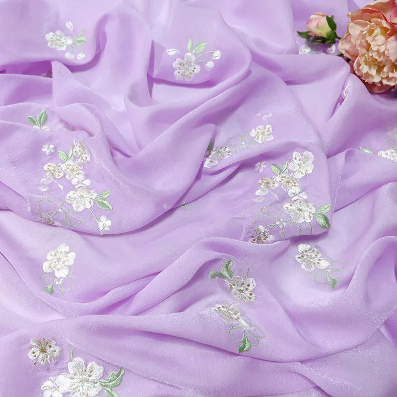 1m Flower Pear Blossoms Cloth  - Sewing Batik Fabric ulasan dan harga