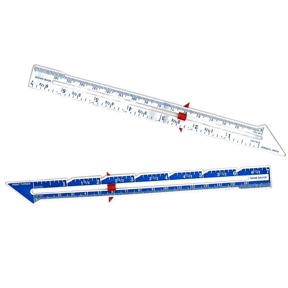 1Pcs Quilting Ruler Aluminium  - Sewing Gauge Ruler ulasan dan harga