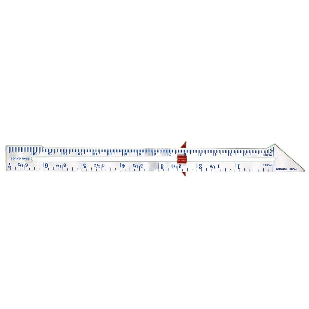 1Pcs Quilting Ruler Aluminium  - Sewing Gauge Ruler ulasan dan harga