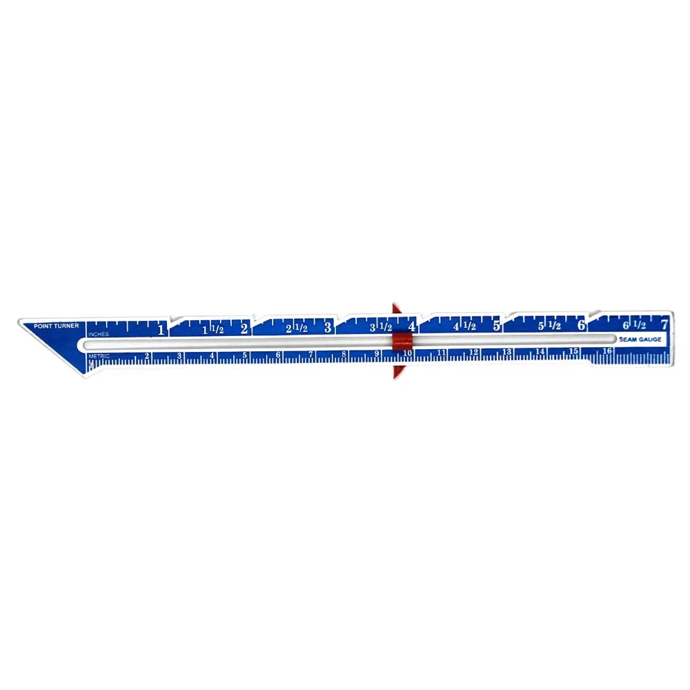 1Pcs Quilting Ruler Aluminium  - Sewing Gauge Ruler ulasan dan harga