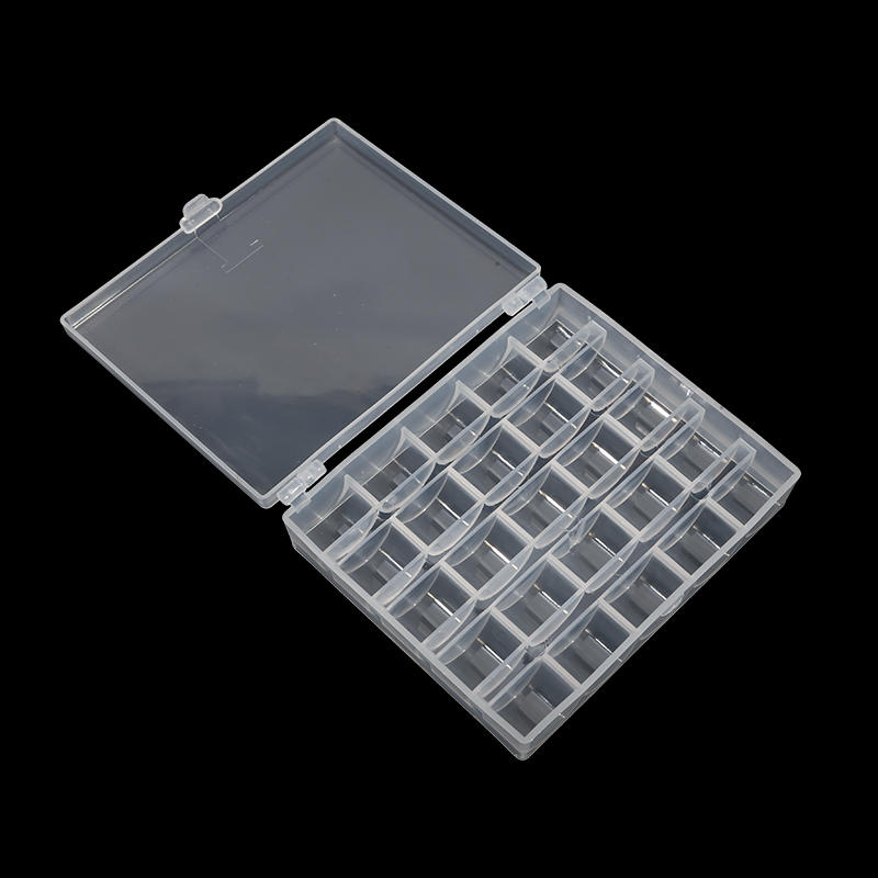 25 Grid Clear Empty Bobbins St - Textile Sewing Machine ulasan dan harga